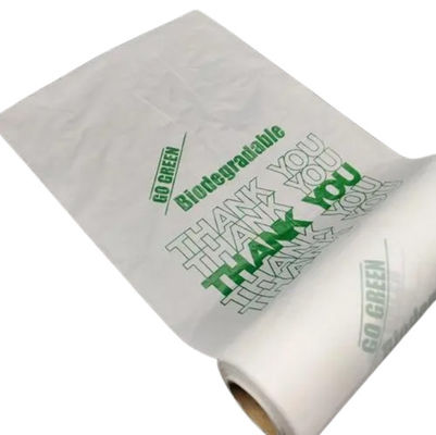 qualidade  Vest Carrier Biodegradable Reusable Shopping Bags Compostable Pollution Free fábrica