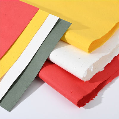 Papel de sementes colorido para plantação feito à mão para empresas