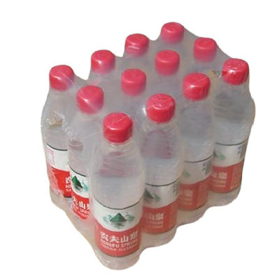 Película retráctil de polietileno PE de ferida única de espessura de 25 μM para embalagens de bebidas
