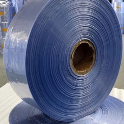 Rolo de filme de contração de PVC dobrado no centro de 25 microns para livros de cosméticos