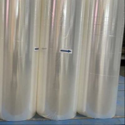 Rolo de filme de contração de PVC dobrado no centro de 25 microns para livros de cosméticos