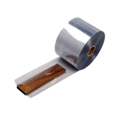 20μM espessura PVC dobrado no centro retráctil rol de filme de envolvimento para cestos de presente cestos
