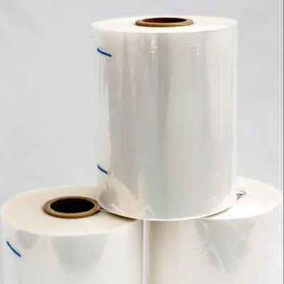 20μM espessura PVC dobrado no centro retráctil rol de filme de envolvimento para cestos de presente cestos