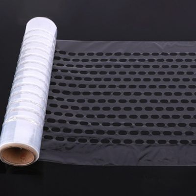 Película de alongamento de LDPE ventilada 500 mm x 1420 m rolos de embalagem de paletes de polietileno