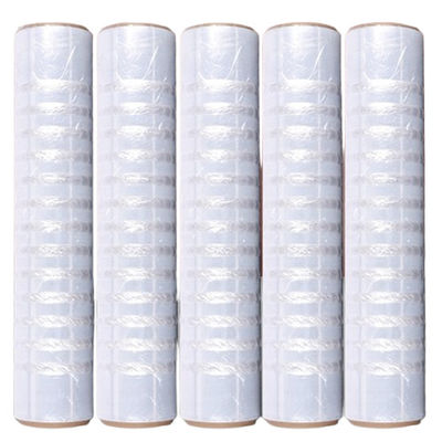 Película de alongamento de LDPE de ventilação transparente de 420 mm x 1200 m