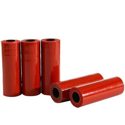 Cor Vermelha 30 Microns LDPE Stretch Film Flexível Palet Wrap Stretch Film