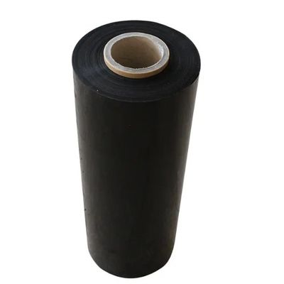 Rolo de película de polietileno de baixa densidade para estiramento de paletes de LDPE preto