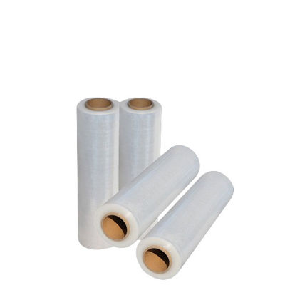 Filme de enrolamento de enrolamento transparente de LDPE de qualidade de máquina Espessura de 15 - 35 microns