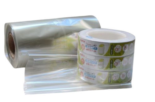 Etiquetas PETG OPS PVC PLA de manga encolhida para embalagem de garrafas à prova de umidade