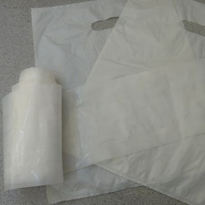 Sacos de transporte de coletes de plástico biodegradáveis e compostáveis para compras