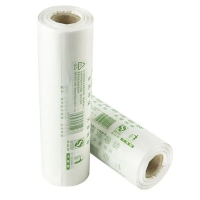 Sacos de compras de plástico biodegradáveis e reutilizáveis