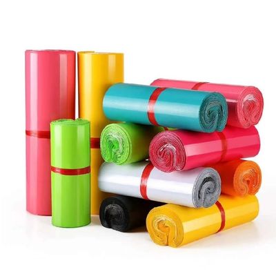 LDPE colorido Poly Mailers personalizados Bolsas de Envio Envelope em Rolo