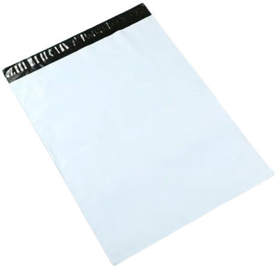 50 Microns LDPE Branco Poly Mailer Envelopes Sacos de Envio Para E Negócios