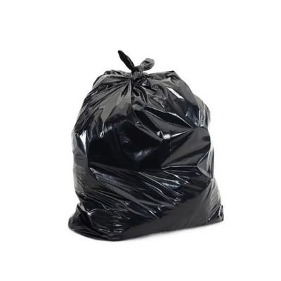 PE Traçador de caixote de lixo Liner preto