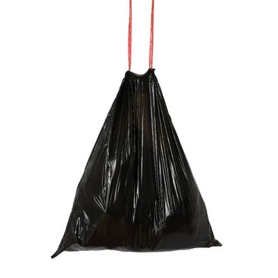 PE Traçador de caixote de lixo Liner preto