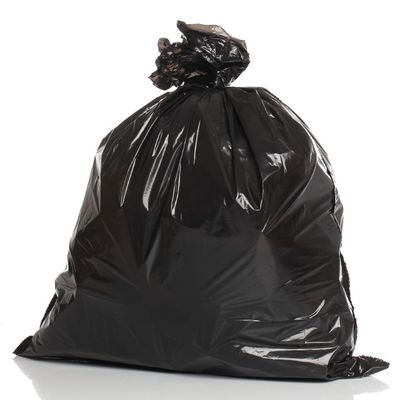 Sacos de lixeira de 25 micrões em preto