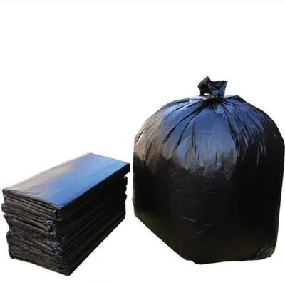 Sacos de lixeira de 25 micrões em preto