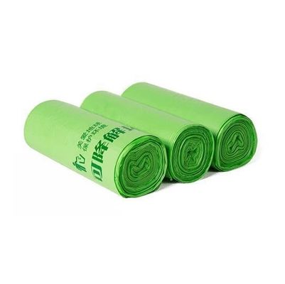 Biodegradável PLA Liner da lata de lixo em rolo Impresso Verde