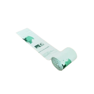 Biodegradável PLA Liner da lata de lixo em rolo Impresso Verde
