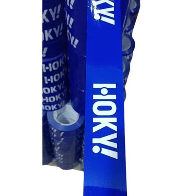 Faixa de embalagem BOPP impressa 0.042 mm Espessura Cor Personalizada