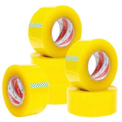 Caixa adesiva de embalagem BOPP de baixo ruído Jumbo Roll Espessura 0,05 mm