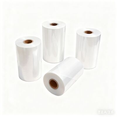 Película BOPP transparente e transparente que oferece excelente durabilidade e resistência à umidade adequada para rotulagem de embalagens de alimentos