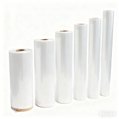 Película BOPP transparente e selável por calor, que proporciona alta transparência e forte resistência à tração, perfeita para soluções de embalagem flexíveis